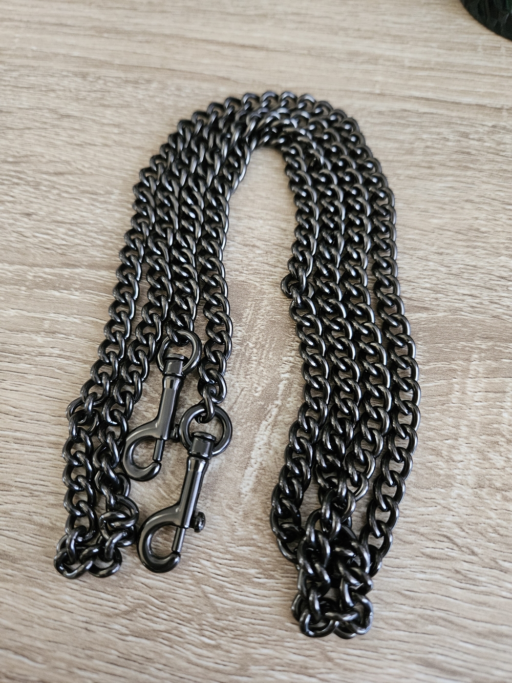 Coach Gun Metal Chain